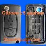 Citroen C5 anahtar ve dış kabı